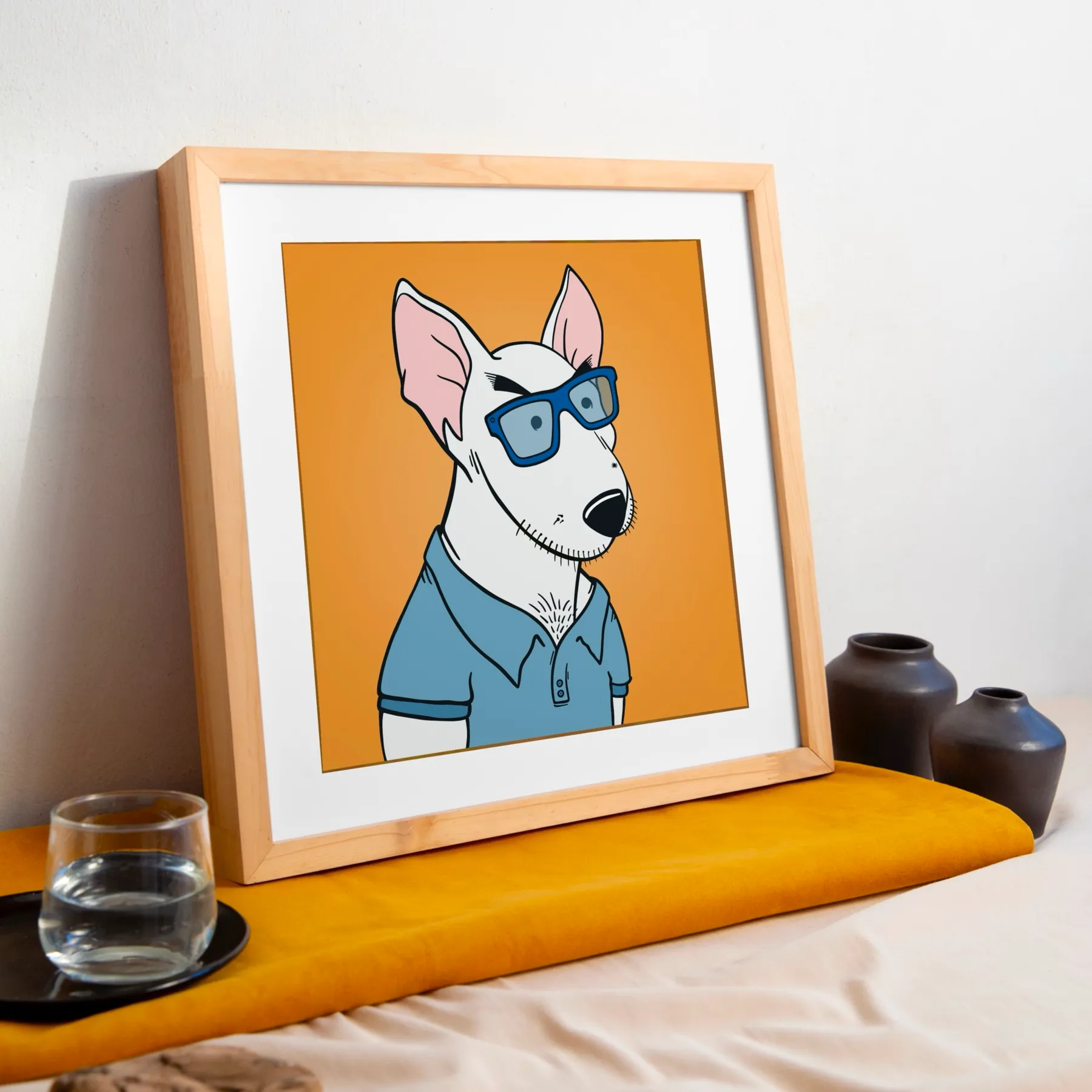 Cartoon Dogs - Print Mockup
