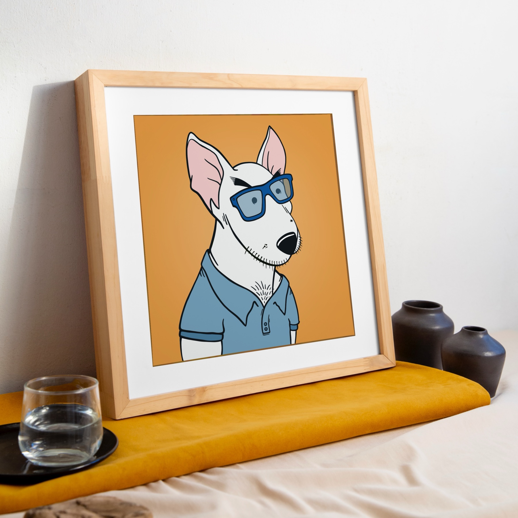Cartoon Dogs - Print Mockup