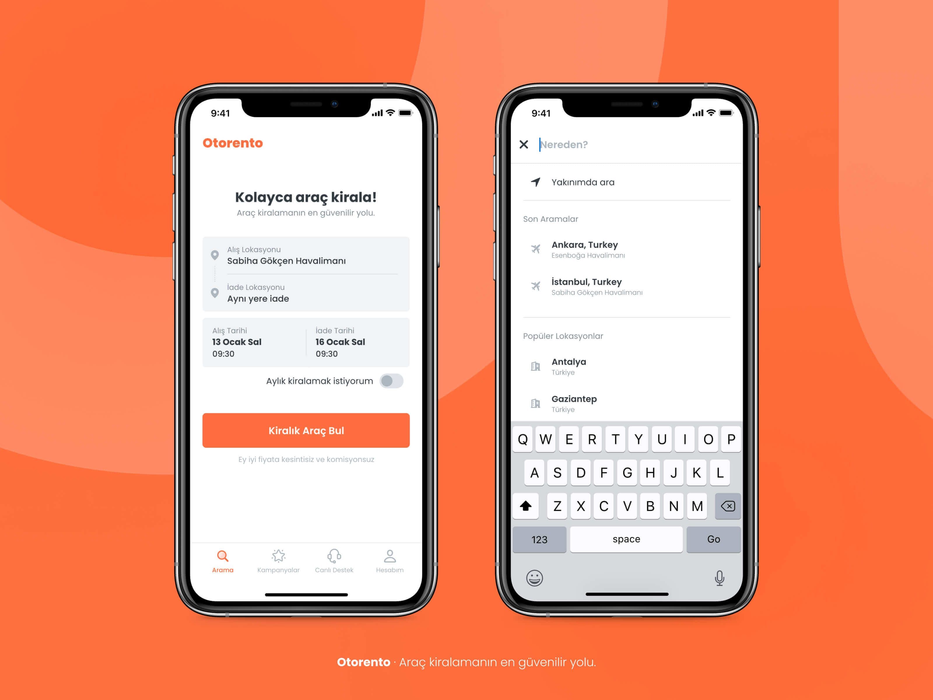 Otorento: Simplifying Car Rental in Turkey