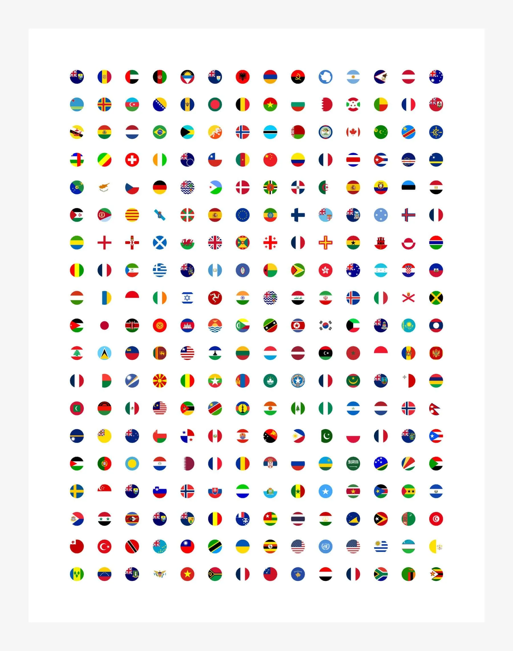 Country flags