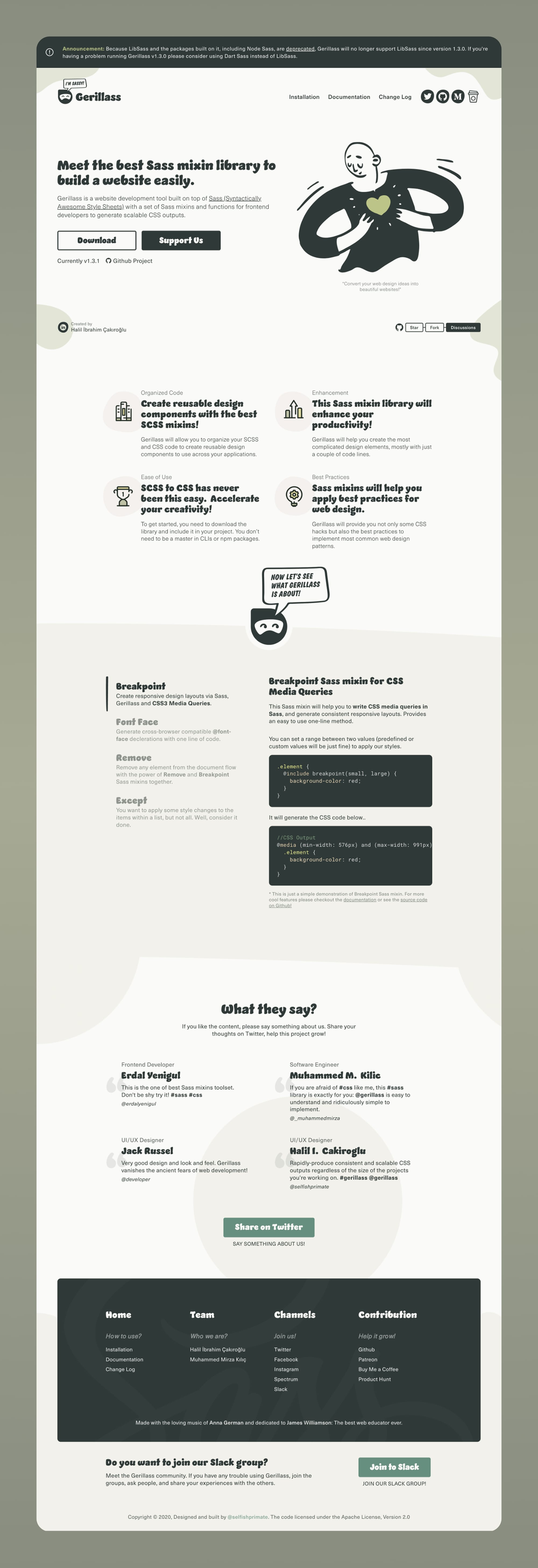 Gerillass Website Design