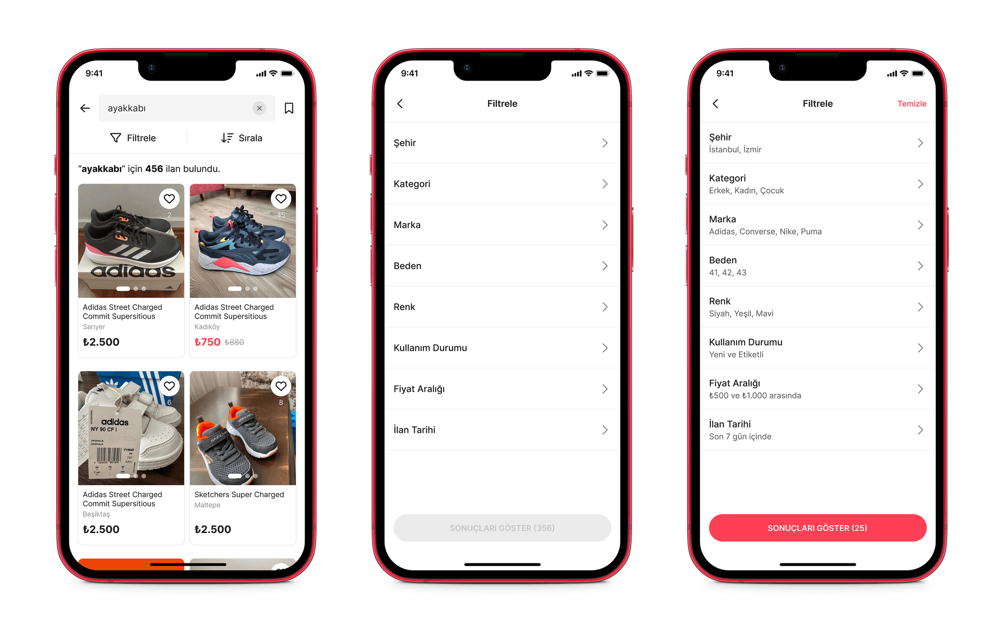 Redesigned filter panel architecture