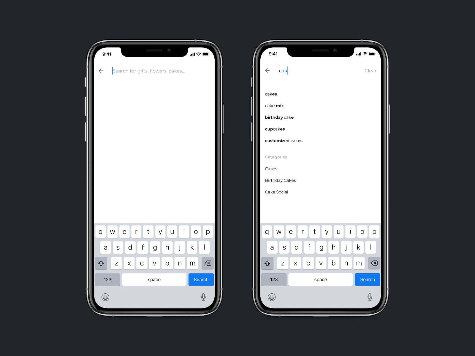 Mobile search experience