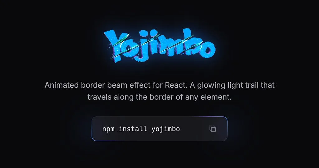 Yojimbo: The Sharpest Animated Border Beams Inspired by Kurosawa’s Epic Film