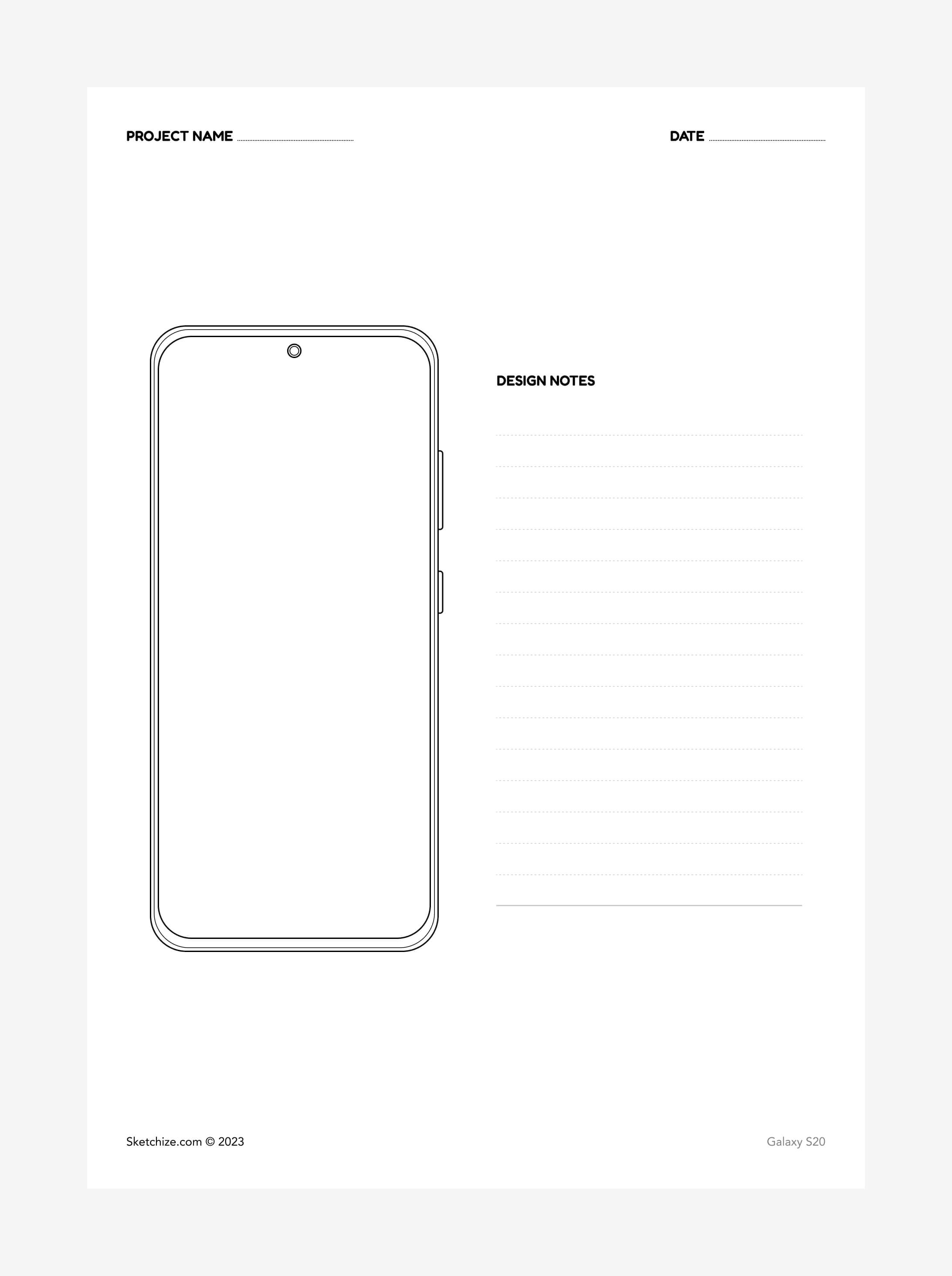 Android wireframe templates allow designers to create beautiful Android apps.